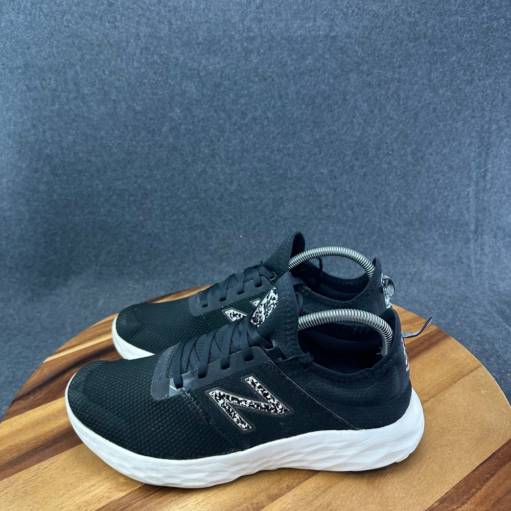 Women's New Balance Fresh Foam Sport V2 Running Shoes WSPTRR2 Black/White Sz 10B - Picture 7 of 11